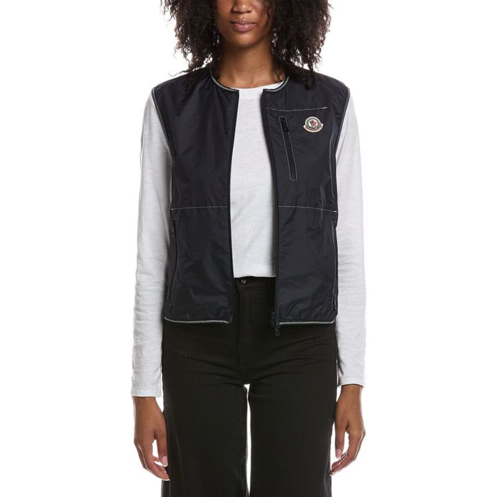 Moncler Womens Alshain Vest, Black